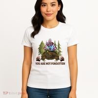 You Are Not Forgotten Every Child Matters Awareness For Indigenous Women's T-Shirt thumb 4