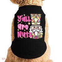 YAll Are Nuts Merry Christmas Nutcracker Lover Doggie Tank thumb 0