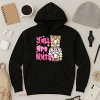 YAll Are Nuts Merry Christmas Nutcracker Lover Hoodie thumb 3