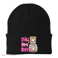 YAll Are Nuts Merry Christmas Nutcracker Lover Beanie thumb 0