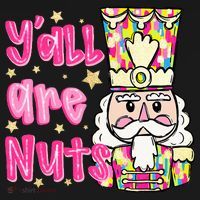 YAll Are Nuts Merry Christmas Nutcracker Lover Coaster thumb 2