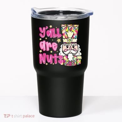 YAll Are Nuts Merry Christmas Nutcracker Lover Tumbler