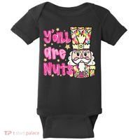YAll Are Nuts Merry Christmas Nutcracker Lover Baby Bodysuit thumb 0