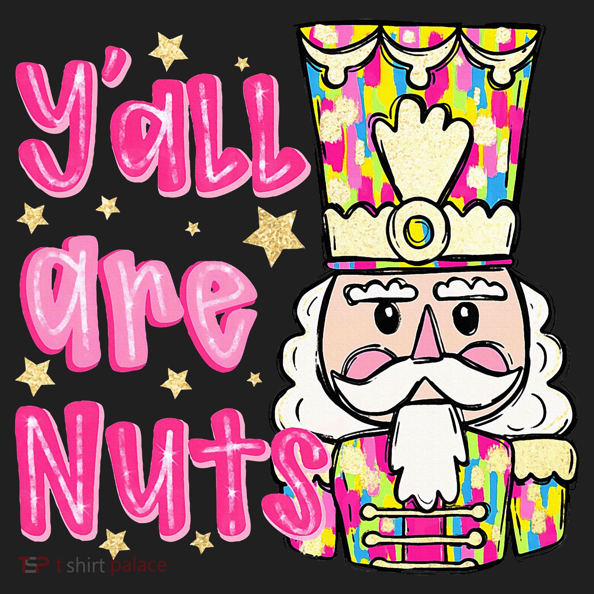 YAll Are Nuts Merry Christmas Nutcracker Lover Hat