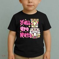 YAll Are Nuts Merry Christmas Nutcracker Lover Toddler T-Shirt thumb 2
