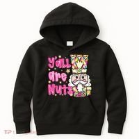 YAll Are Nuts Merry Christmas Nutcracker Lover Kids Hoodie thumb 0