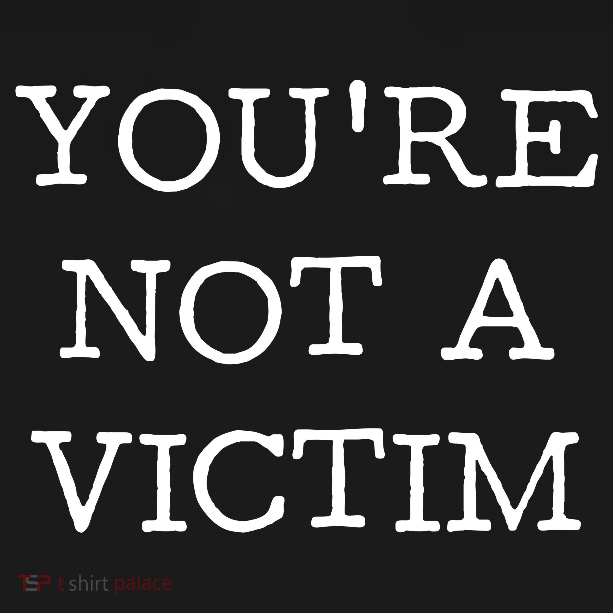 You Are Not A Victim Women's Hoodie