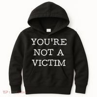 You Are Not A Victim Kids Hoodie thumb 0