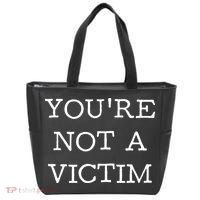 You Are Not A Victim Tote Bag thumb 0