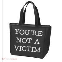 You Are Not A Victim Tote Bag thumb 3