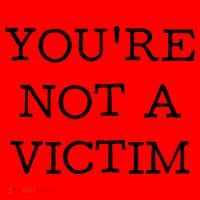 You Are Not A Victim Santa Hat thumb 1