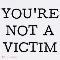You Are Not A Victim Garment-Dyed Sweatshirt thumb 2