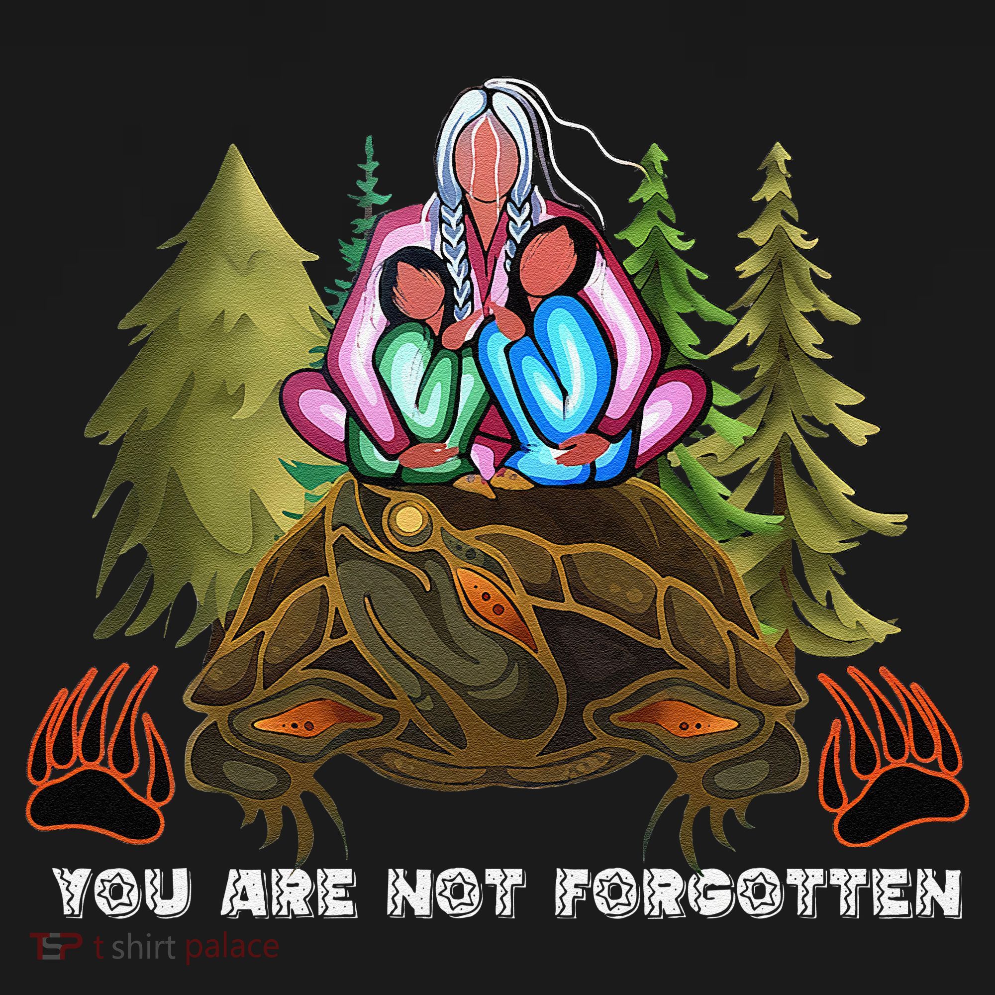 You Are Not Forgotten I Native American Women Mmiw Awareness Gift Women's Hoodie
