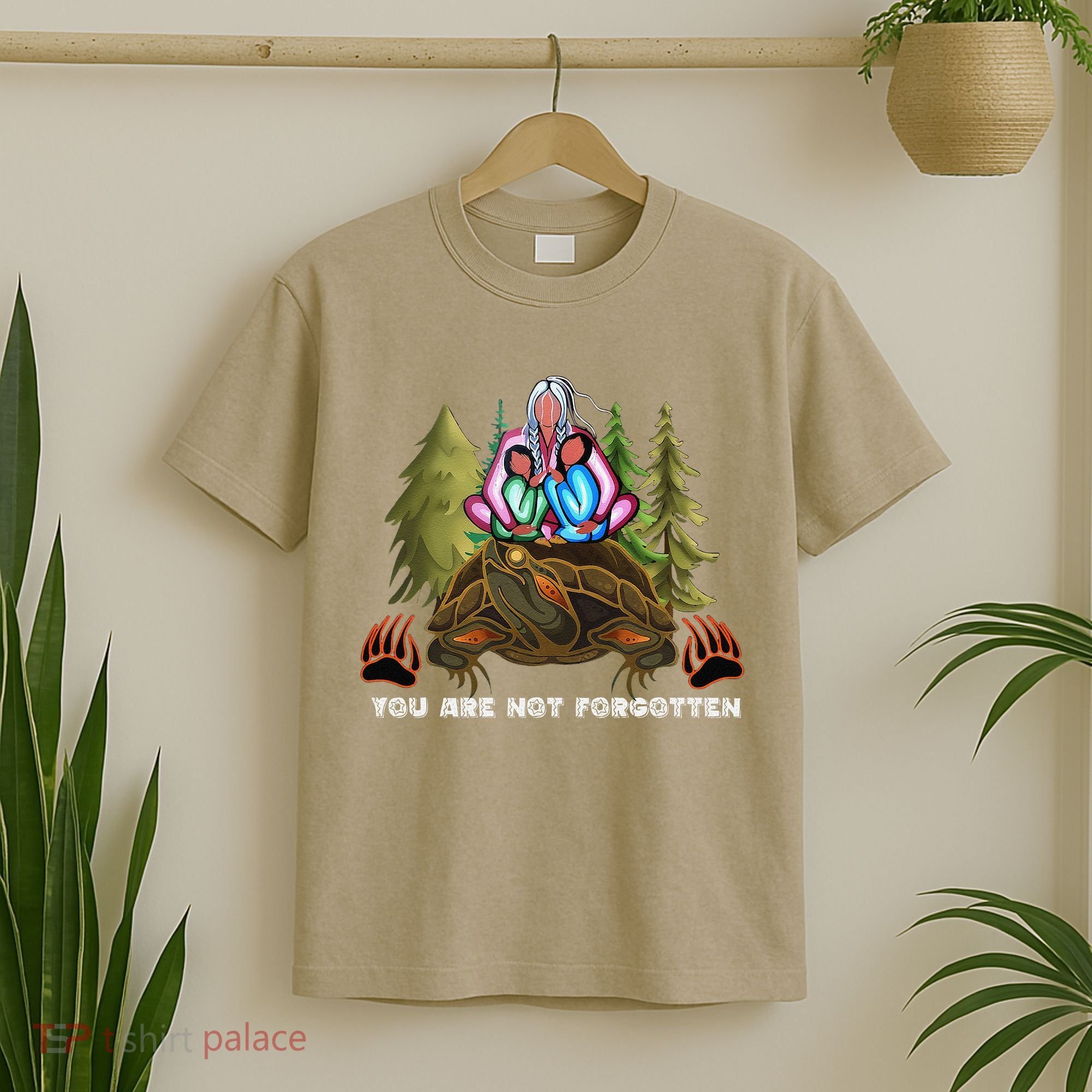 You Are Not Forgotten I Native American Women Mmiw Awareness Gift T-Shirt