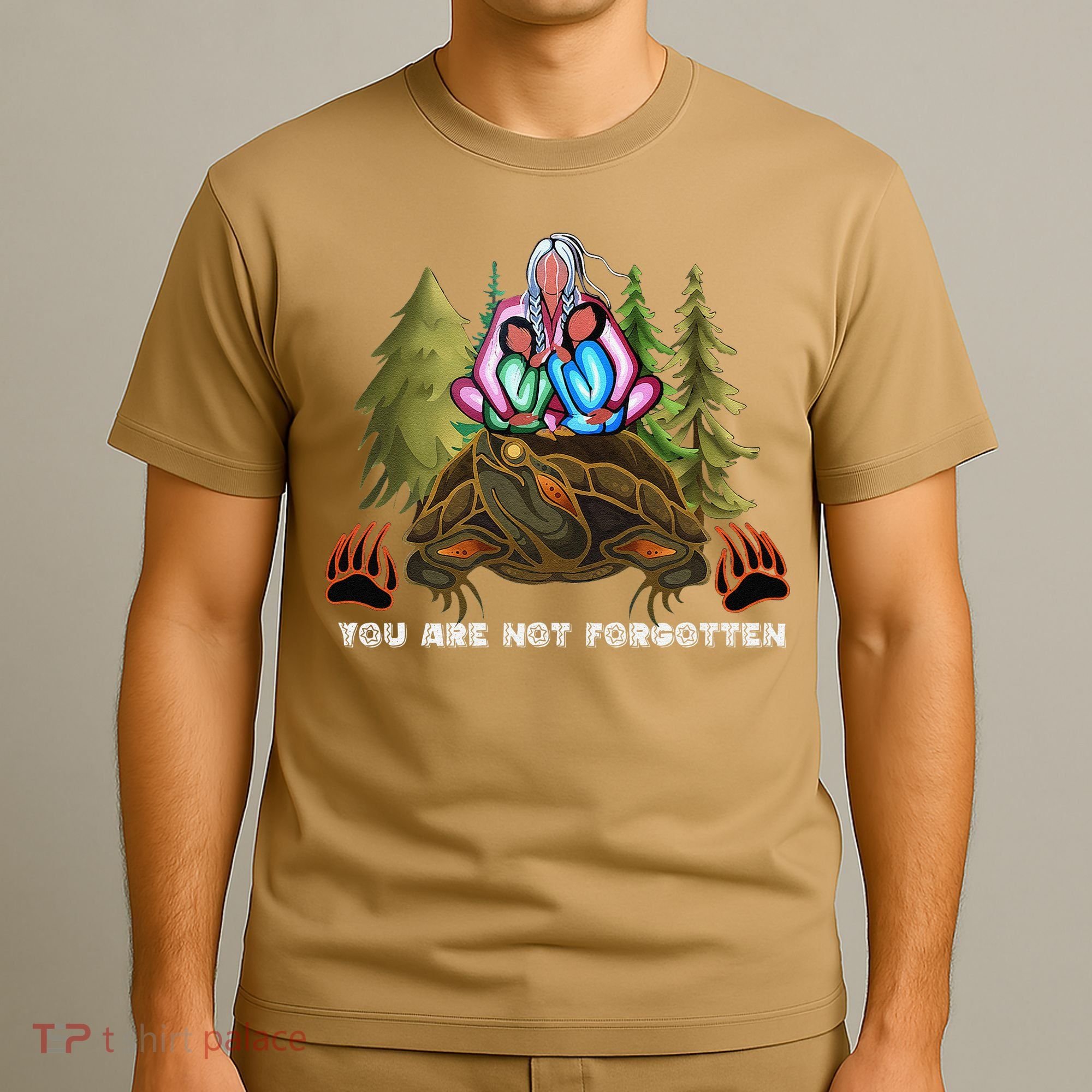 You Are Not Forgotten I Native American Women Mmiw Awareness Gift T-Shirt