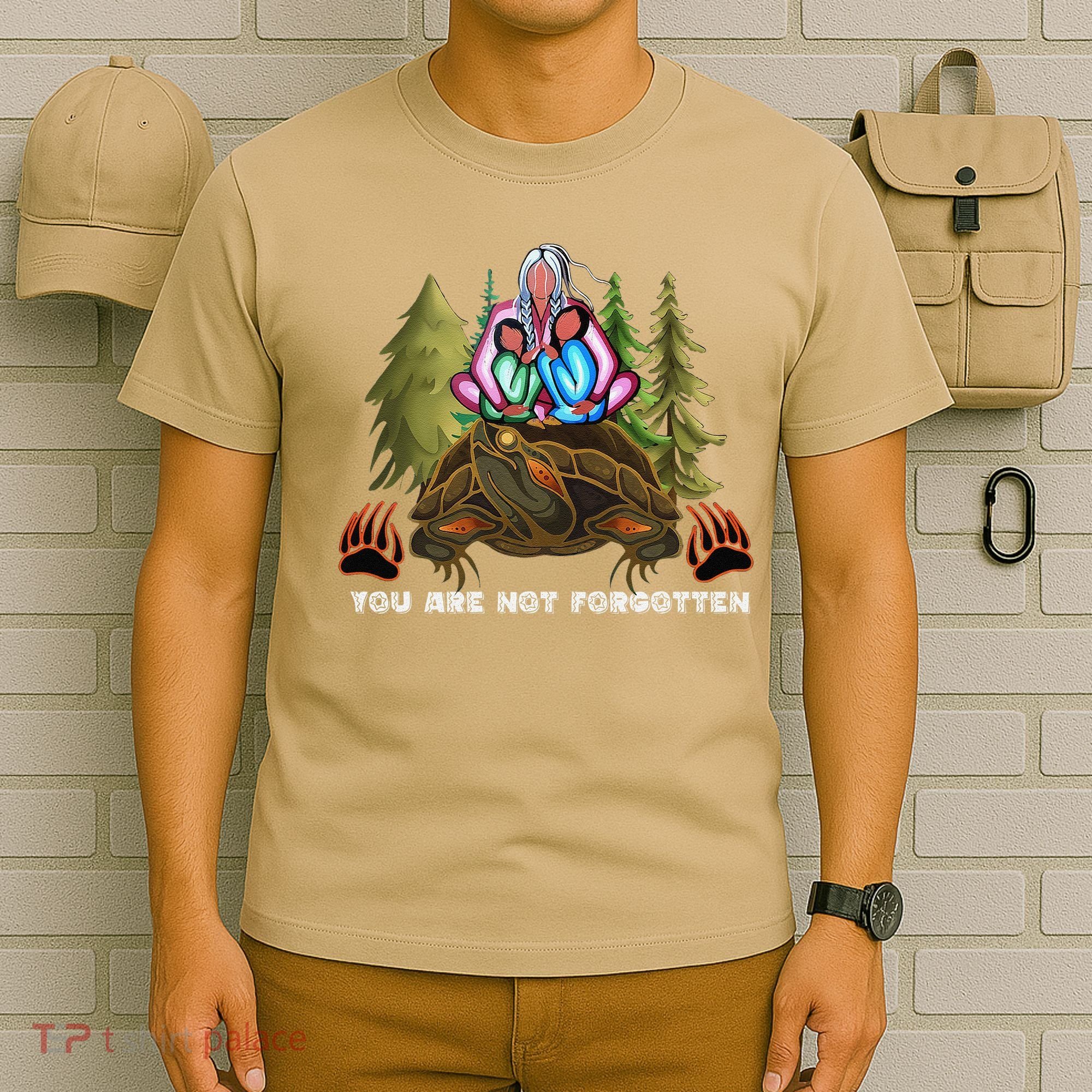 You Are Not Forgotten I Native American Women Mmiw Awareness Gift T-Shirt