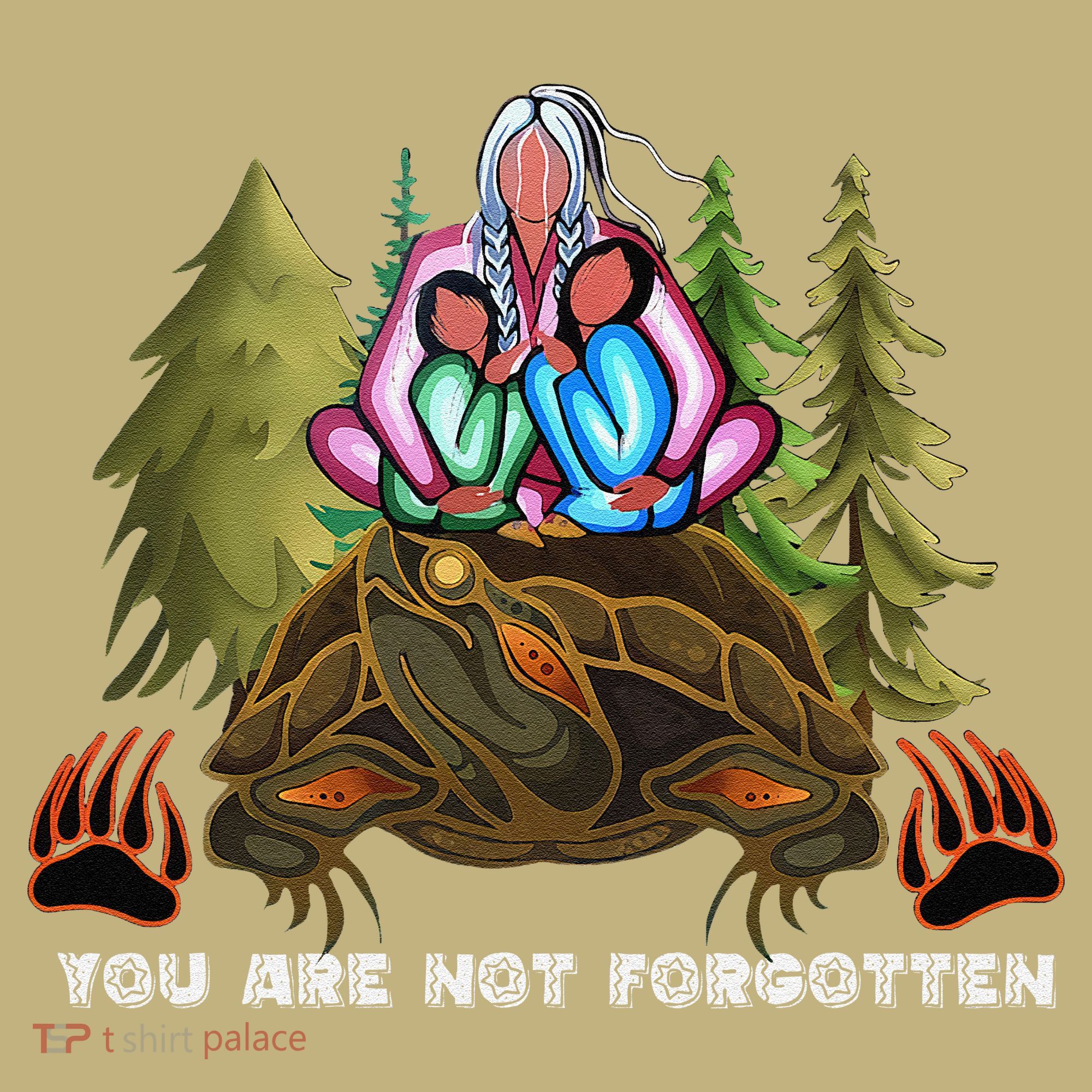 You Are Not Forgotten I Native American Women Mmiw Awareness Gift T-Shirt