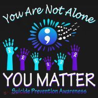 You Are Not Alone You Matter Suicide Prevention Awareness Women's Hoodie thumb 2