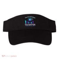 You Are Not Alone You Matter Suicide Prevention Awareness Visor thumb 0