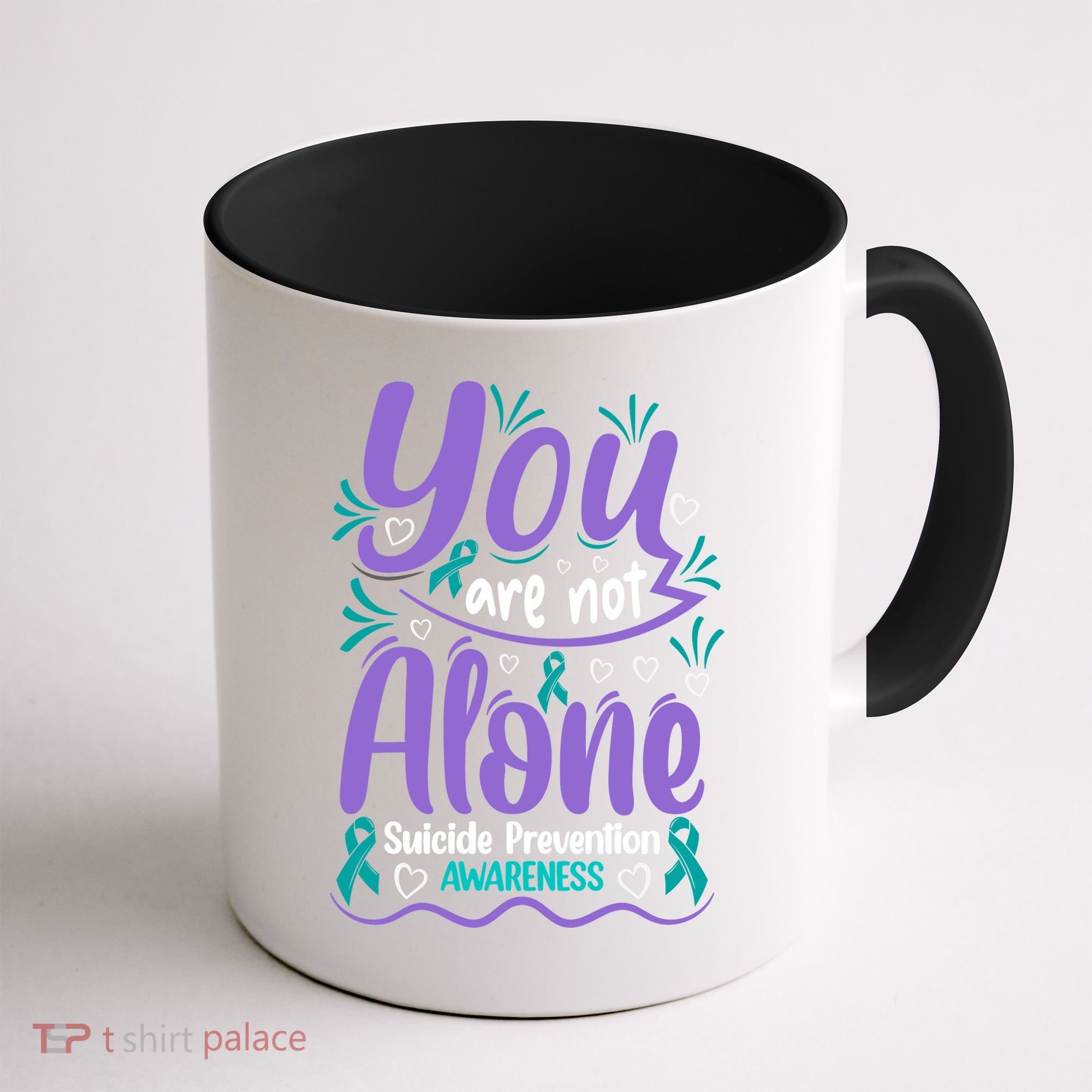 You Are Not Alone Suicide Prevention Awareness Coffee Mug