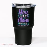 You Are Not Alone Suicide Prevention Awareness Tumbler thumb 0