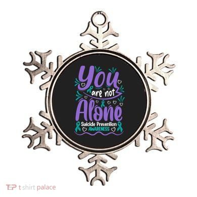 You Are Not Alone Suicide Prevention Awareness Ornament