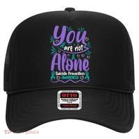 You Are Not Alone Suicide Prevention Awareness Hat thumb 0