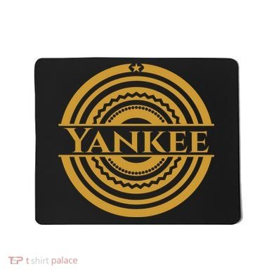 Yankee Gold Badge Mousepad