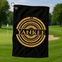Yankee Gold Badge Golf Towel thumb 1