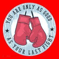 You Are Only As Good As Your Last Fight Boxing Santa Hat thumb 1