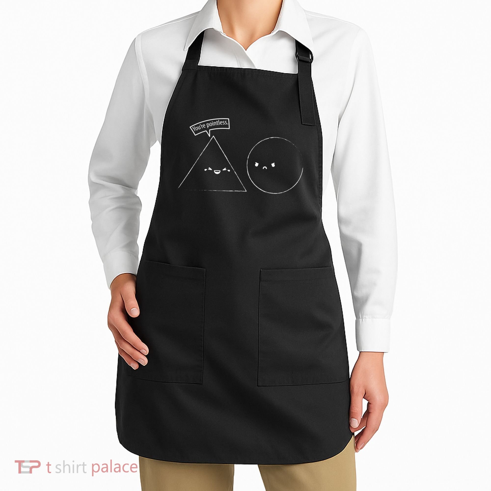 You Are Pointless Sarcasm Novelty Merch Math Funny Math Apron