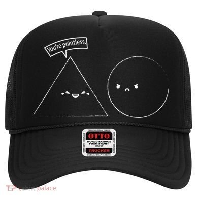 You Are Pointless Sarcasm Novelty Merch Math Funny Math Hat