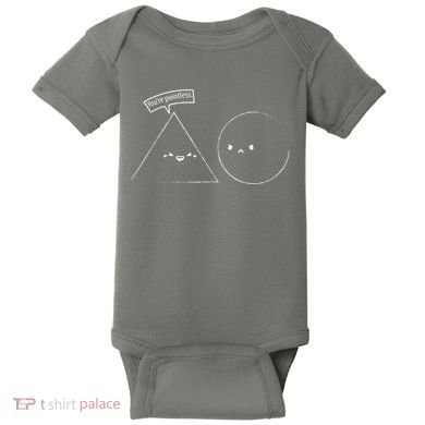You Are Pointless Sarcasm Novelty Merch Math Funny Math Baby Bodysuit