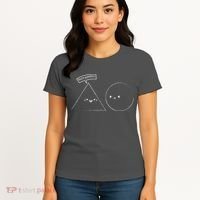 You Are Pointless Sarcasm Novelty Merch Math Funny Math Women's T-Shirt thumb 4