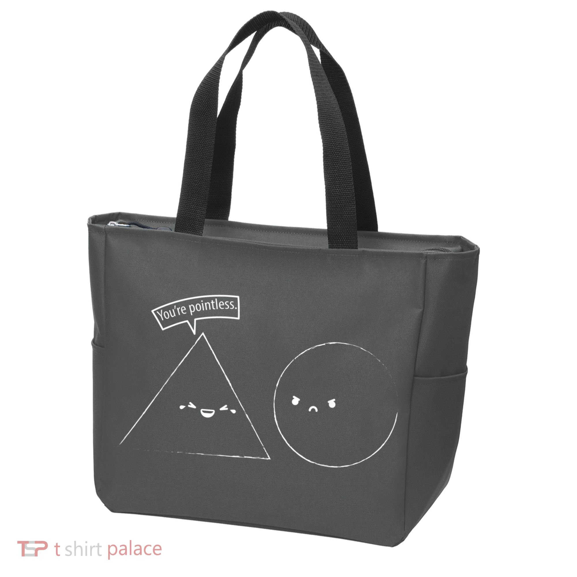 You Are Pointless Sarcasm Novelty Merch Math Funny Math Bag