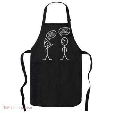 You Are Pointless That Is How I Roll Math Funny Apron