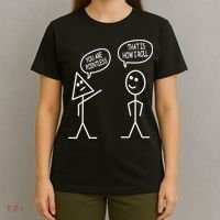 You Are Pointless That Is How I Roll Math Funny T-Shirt thumb 4