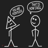 You Are Pointless That Is How I Roll Math Funny Tumbler thumb 3