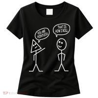 You Are Pointless That Is How I Roll Math Funny Women's T-Shirt thumb 0