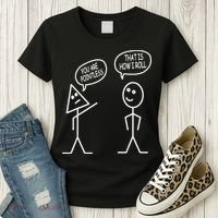 You Are Pointless That Is How I Roll Math Funny Women's T-Shirt thumb 3