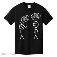 You Are Pointless That Is How I Roll Math Funny Kids T-Shirt thumb 0