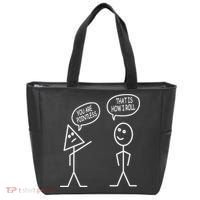 You Are Pointless That Is How I Roll Math Funny Tote Bag thumb 0