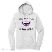 You're A Pain In The Neck Funny Vampire Women's Hoodie thumb 0