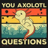You Axolotl Questions Art For Axolotl Lover Women's Tank Top thumb 5