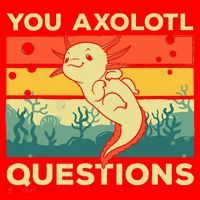 You Axolotl Questions Art For Axolotl Lover Santa Hat thumb 1