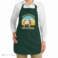 You Axolotl Questions Retro Funny Reptile Apron thumb 2