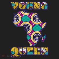 Young African Queen African Cloth Pattern Celebrating Black History Hat thumb 2