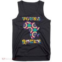 Young African Queen African Cloth Pattern Celebrating Black History Tank Top thumb 0