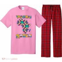 Young African Queen African Cloth Pattern Celebrating Black History Pajama Set thumb 0