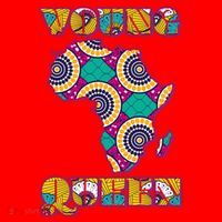 Young African Queen African Cloth Pattern Celebrating Black History Santa Hat thumb 1